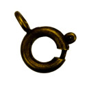 200 Springringe, 6mm, Antikgrün