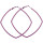 Creoles, 74mm, purple