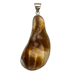 Large shell pendant, 60x35mm