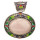 Lackierter Anhänger Rosenquarz, 70x60mm