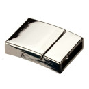 Magnetverschluss, für 15x3mm, Silber