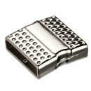 magnetic clasp, for 18x4mm, silver