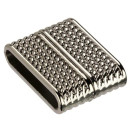 magnetic clasp, for 25x4mm, silver