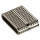 magnetic clasp, for 25x4mm, silver