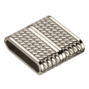 magnetic clasp, for 20x4mm, silver