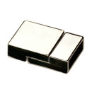 magnetic clasp, for 10x3mm, silver