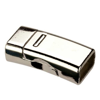 magnetic clasp, for 10x6mm, silver