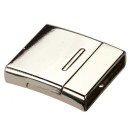 magnetic clasp, for 22x4mm, silver