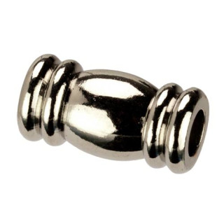 magnetic clasp, for 3mm, silver