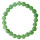 Bracelet ball green aventurine, 8mm