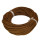 5m leather rope, 3mm, light brown