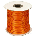 Wachsband, 80m Rolle, 2mm, Orange