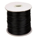 Wax ribbon, 80m roll, 3mm, Black