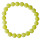Bracelet ball lemon jade, 8mm