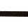 1m leather rope, 10x5mm, brown