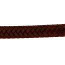 1m Lederband, 10x5mm, Rot
