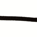 5m leather rope, 5x2mm, black
