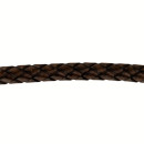 5m leather rope, 6mm, vintage brown