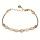 Precious freshwater pearl bracelet, rose gold