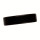Stainless steel ring with stones, silver-black