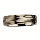 Edelstahlring, 6mm, Silber
