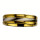 Edelstahlring, 6mm, Bicolor
