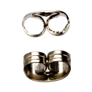 500 bezels stainless steel, 4x6mm