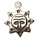 10 Pendants/Charms Star, Stainless Steel