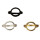Modering, Gold, Schwarz, Silber matt