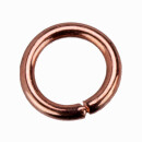 500g Binderinge, 6x0,9mm, Rosegold