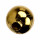 10.000 balls metal, KC gold, 2mm