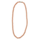 Magnetic necklace, rosegold