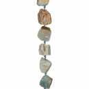 strand amazonite chunks natural, 18-30mm