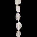 strand rock crystal chunks natural, 20-30mm