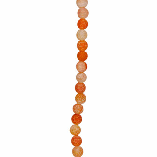 Strang Netzachat, 8mm, Orange matt
