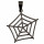 Stainless steel pendant net, black
