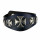 Leather bracelet, Vintage blue