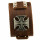 Leather bracelet, Vintage brown