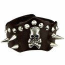 Lederarmband, Dunkelbraun