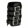 Leather bracelet XXL, black