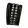 Lederarmband, Schwarz - nur noch 1 Stück!