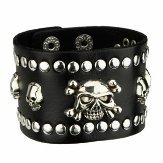 Lederarmband Schwarz - nur noch 4 Stück!