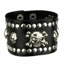 Lederarmband Schwarz - nur noch 4 Stück!