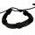 Leather bracelet, black