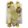 snake bracelet with natural stones, yellow