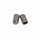50 End pieces for bangles, stainless steel