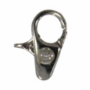 Lobster XL, 21x13mm, stainless steel