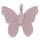 Anhänger Blatt Natur, Schmetterling, Rosa