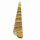 Anhänger Muschel, Creme-Gold