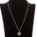 Anchor necklace stainless steel, 50cm, 3,4mm